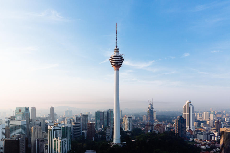 The KL Tower in Kuala Lumpur