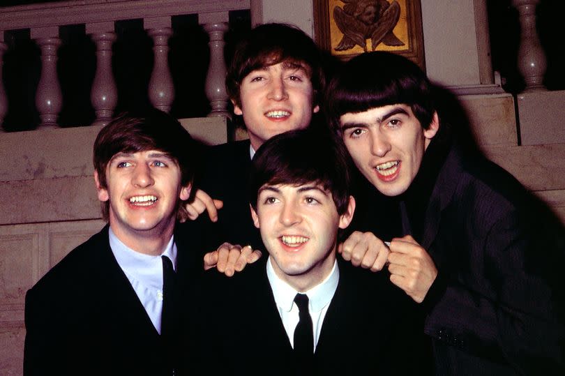 Ringo Starr, John Lennon, Paul McCartney and George Harrison