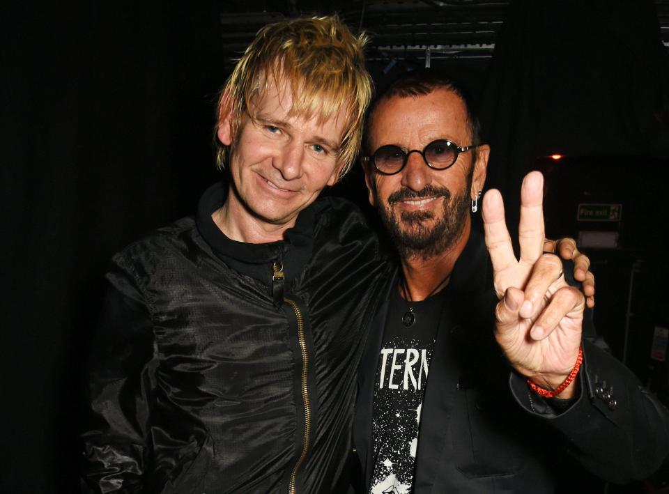 ringo starr and son zak starkey