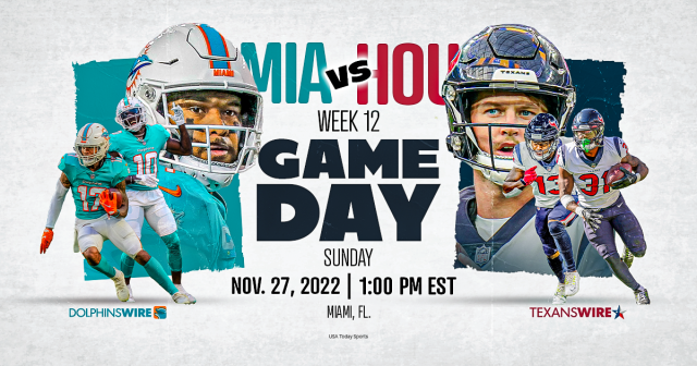 Miami Dolphins vs. Houston Texans