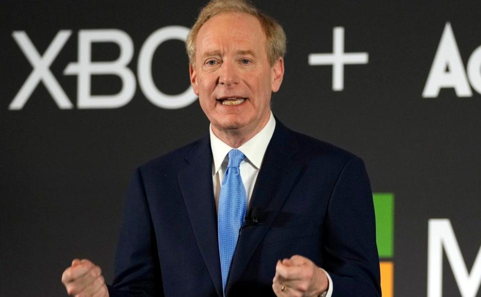 Microsoft President Brad Smith - AP Photo/Virginia Mayo