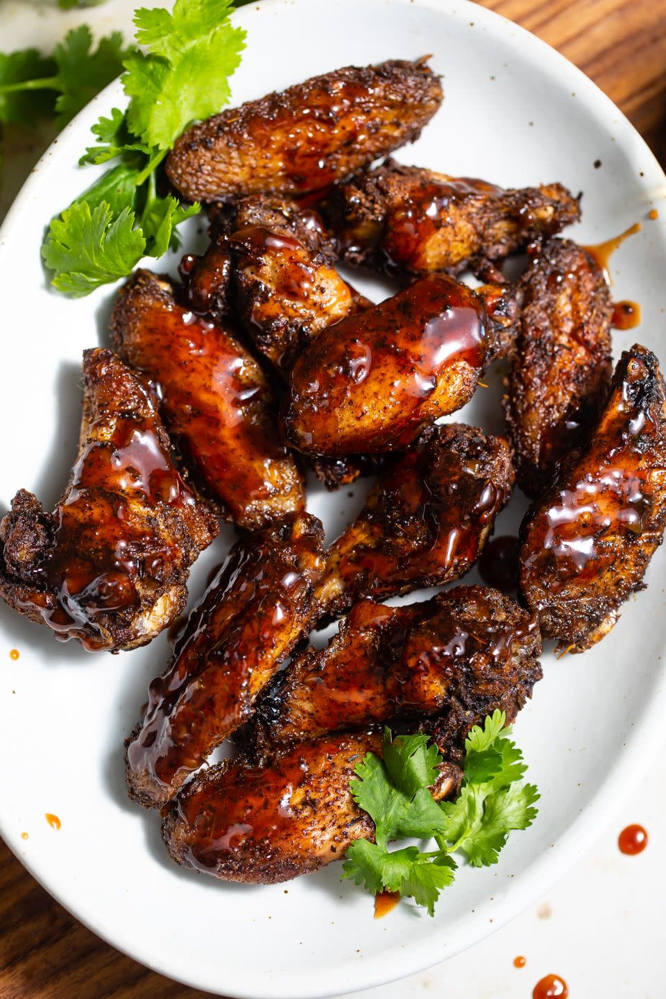 Jerk Chicken Wings with Guava Sauce