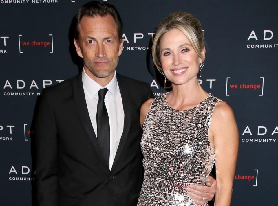 Andrew Shue, Amy Robach