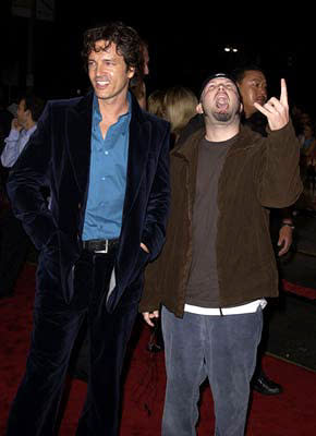 Stephan Jenkins and Fred Durst at the Westwood premiere of Warner Brothers' Rock Star