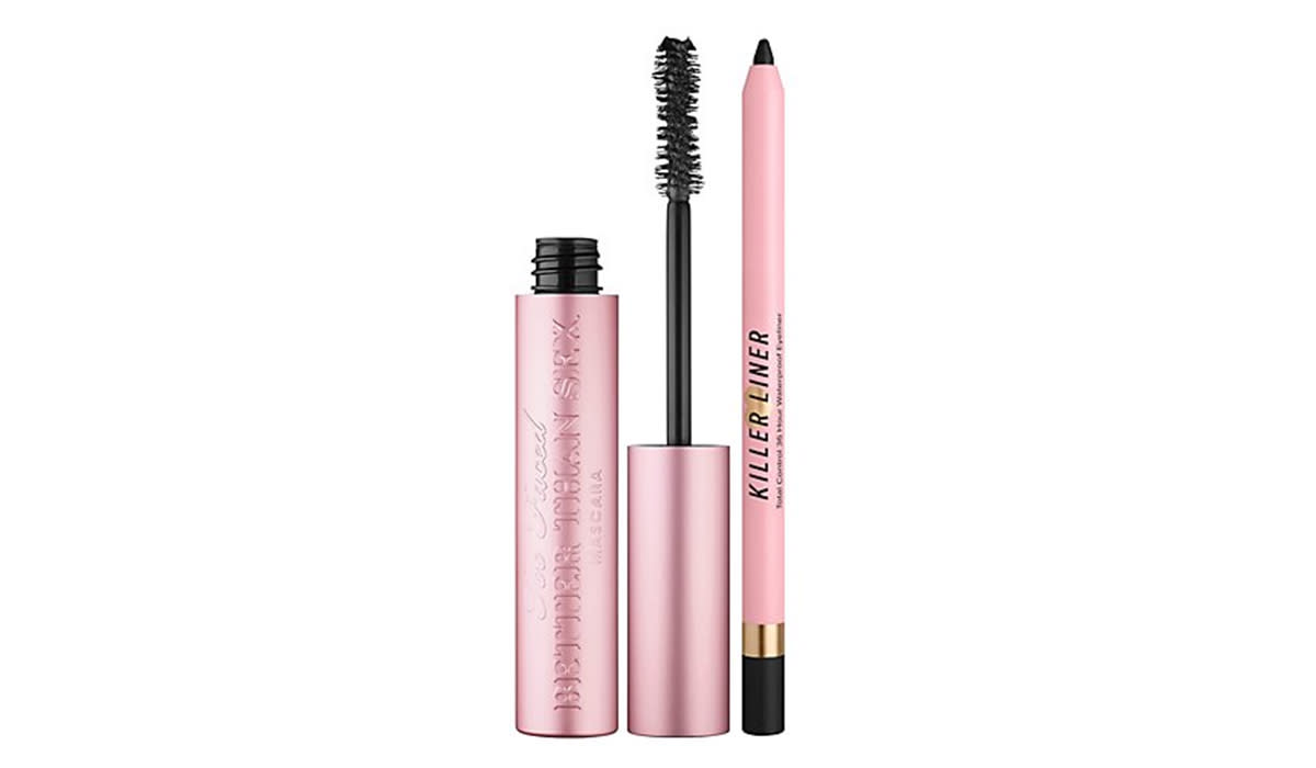 Too Faced Better Than Sex mascara and Killer Liner set