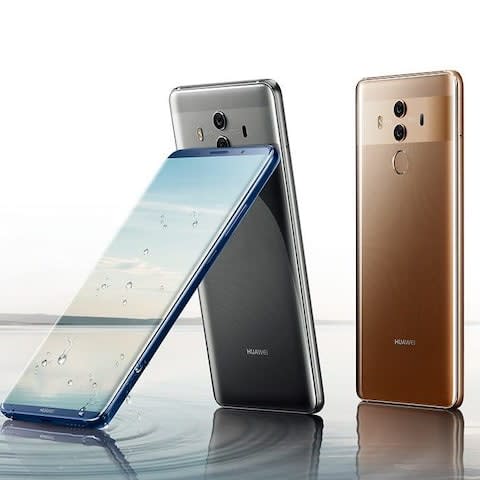 Huawei Mate 10 Pro smartphone - Credit: Huawei