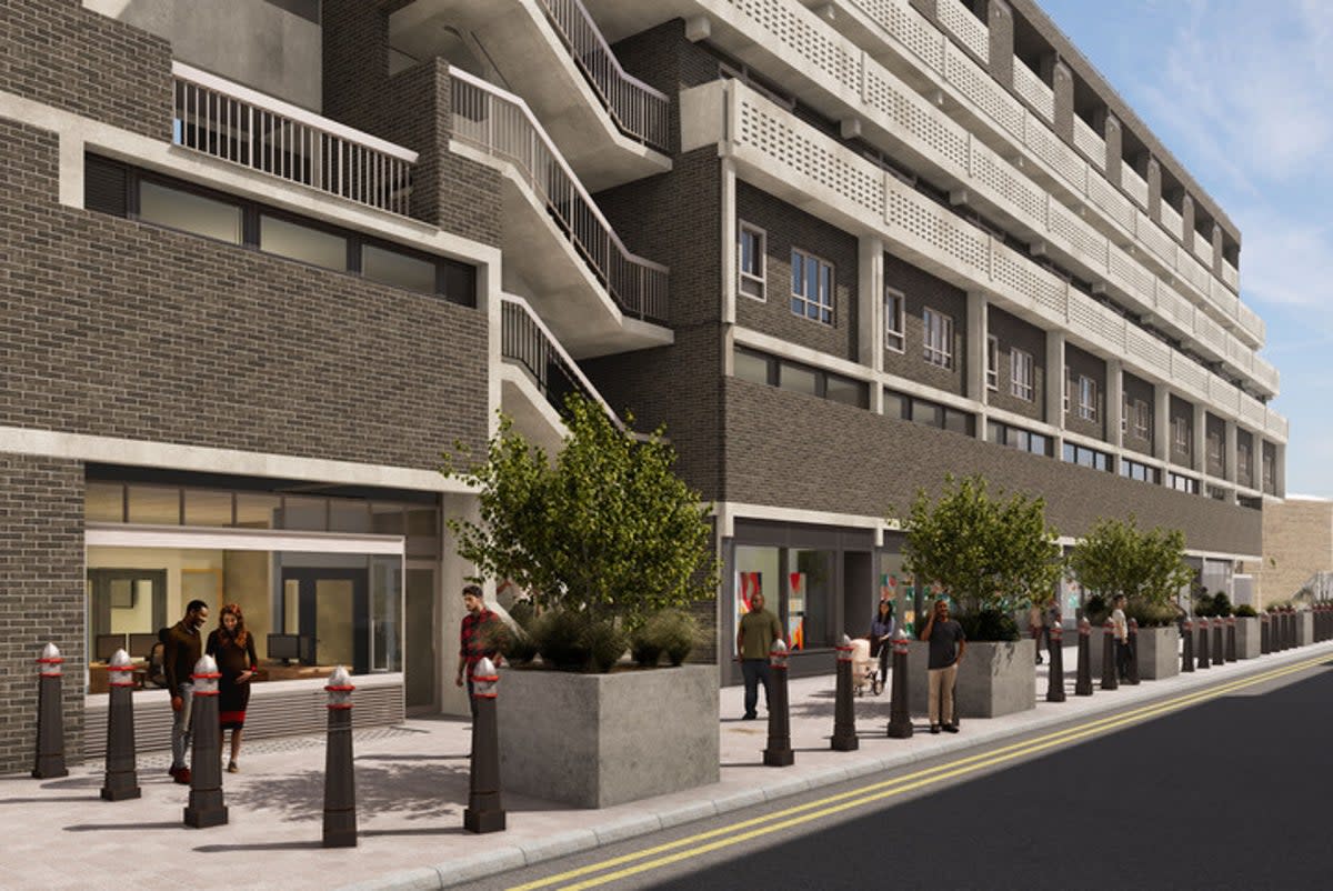A new base for City of London Police has been approved in the Middlesex Street Estate (Glass Canvas)