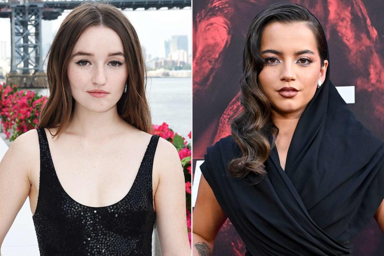 <p>Gilbert Flores via Getty (2)</p> Kaitlyn Dever (left); Isabela Merced