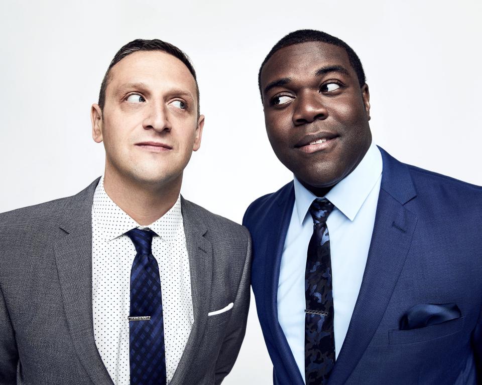 Tim Robinson, left, and Sam Richardson of Comedy Central's "Detroiters."