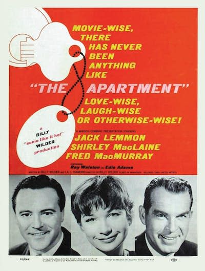 El apartamento (1960, Billy Wilder).