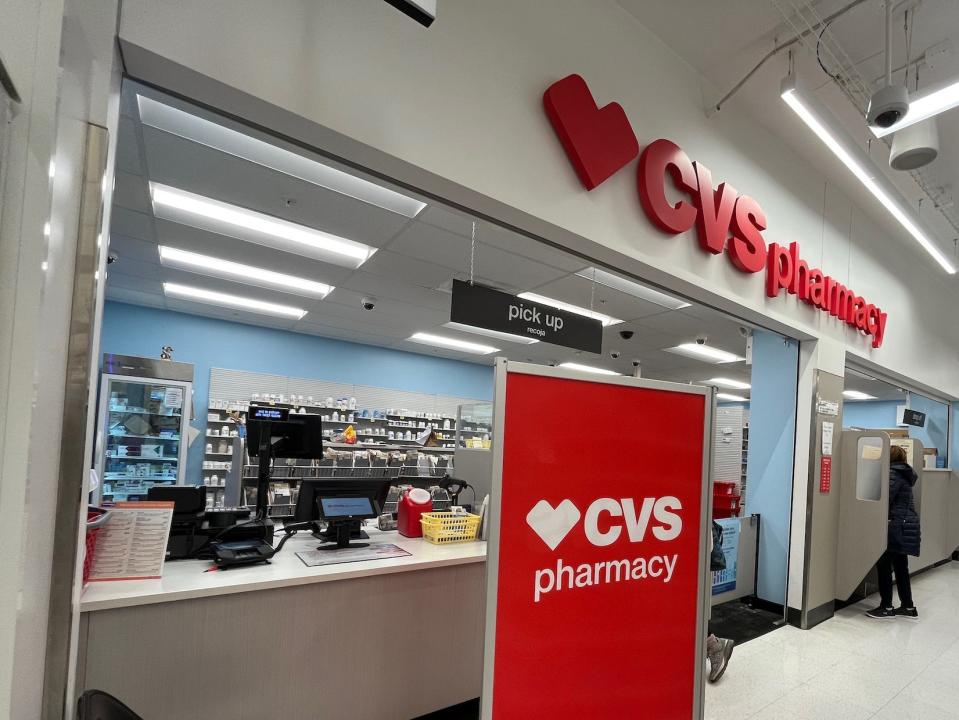 CVS pharmacy at Target in New York City.