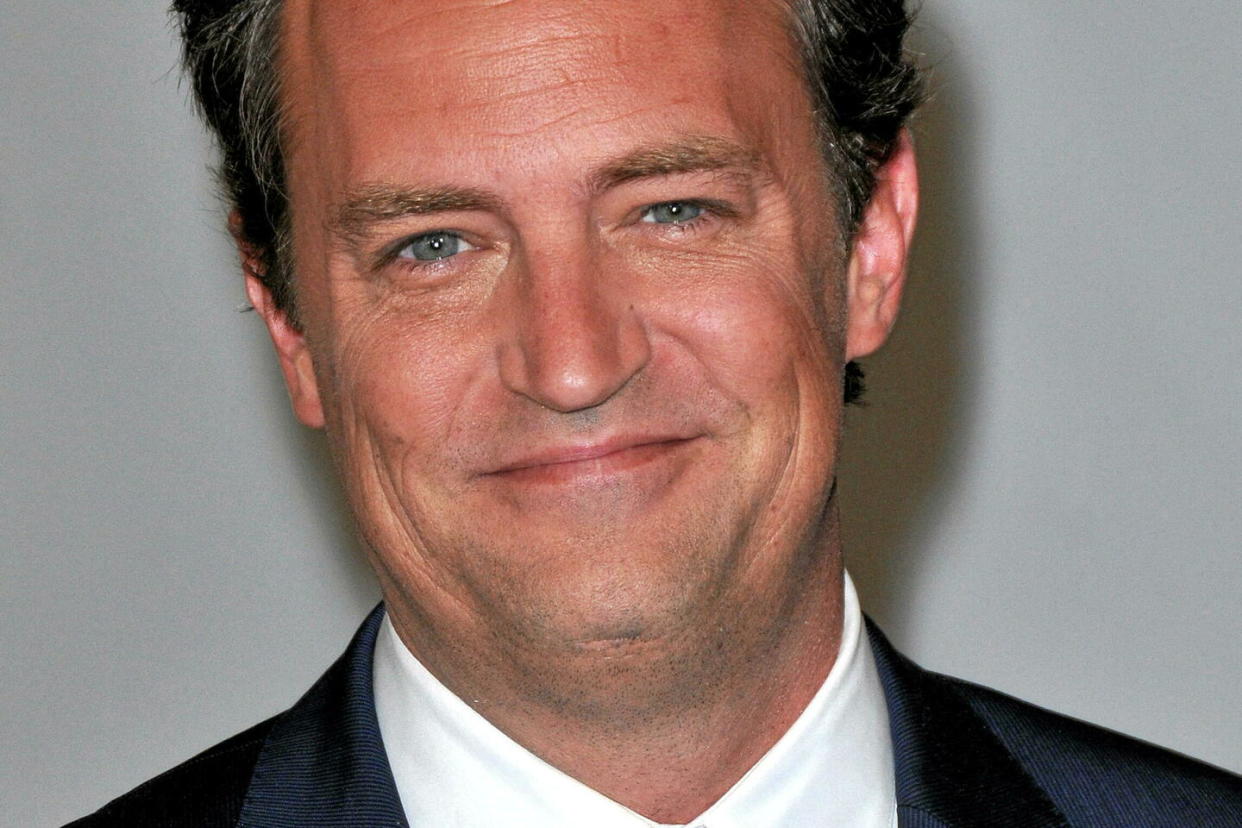 Matthew Perry est mort dimanche à l'âge de 54 ans.   - Credit:CHRIS DELMAS / AFP