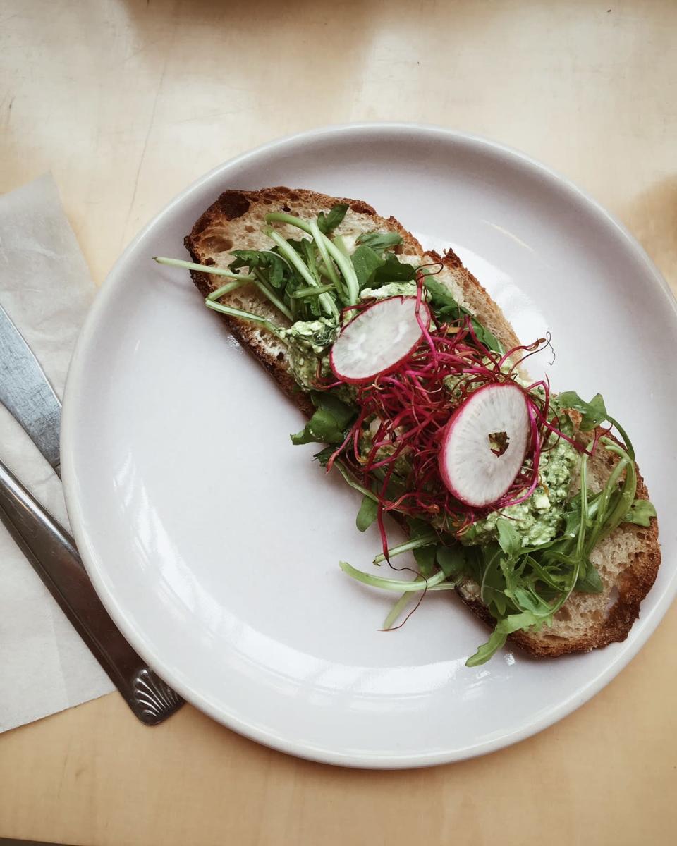 Day 3, lunch: Swedish tartine