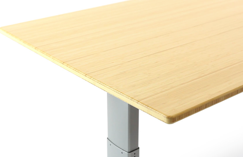 NextDesk with bamboo finish