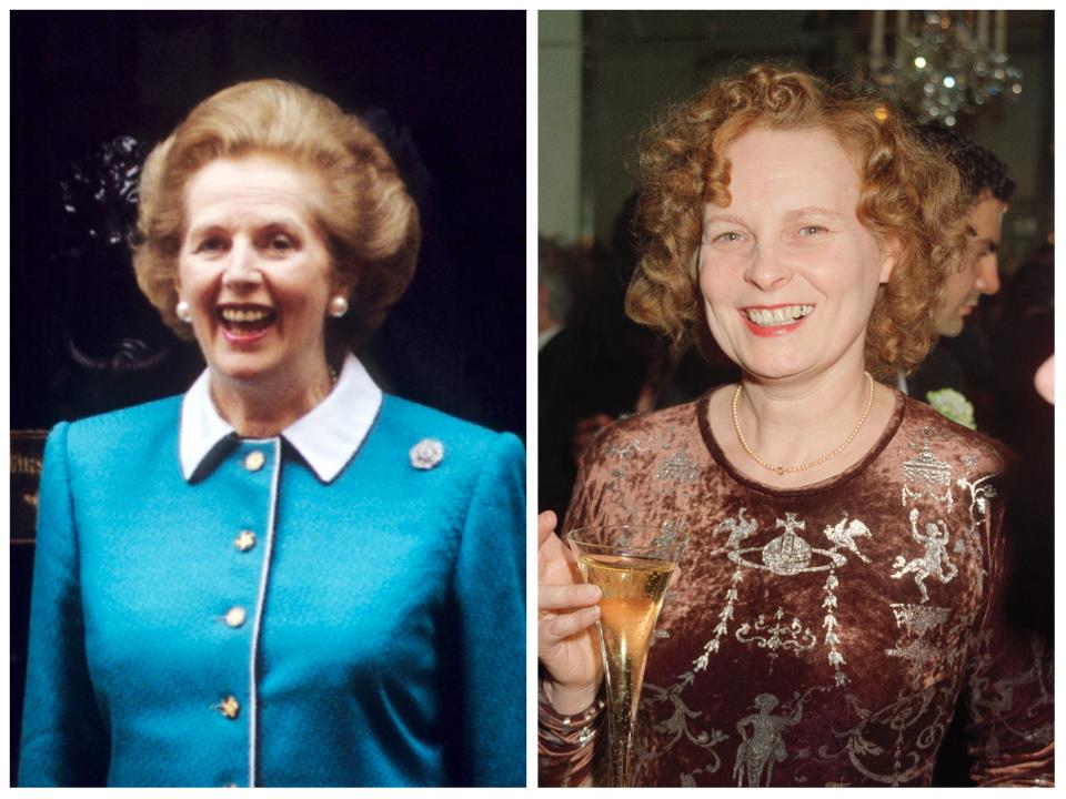 margaret thatcher and vivienne westwood