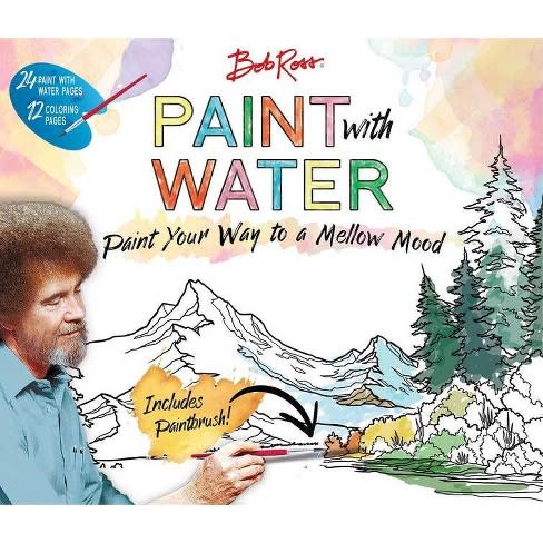 Bob Ross Paint with Water - (Paperback)