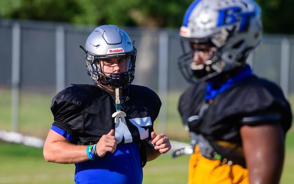 Bartram Trail senior linebacker Zeke Cromwell won defensive player of the game honors at the FACA All-Star Classic.