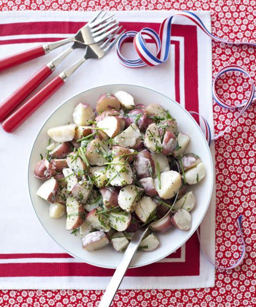 Light and Creamy Potato Salad