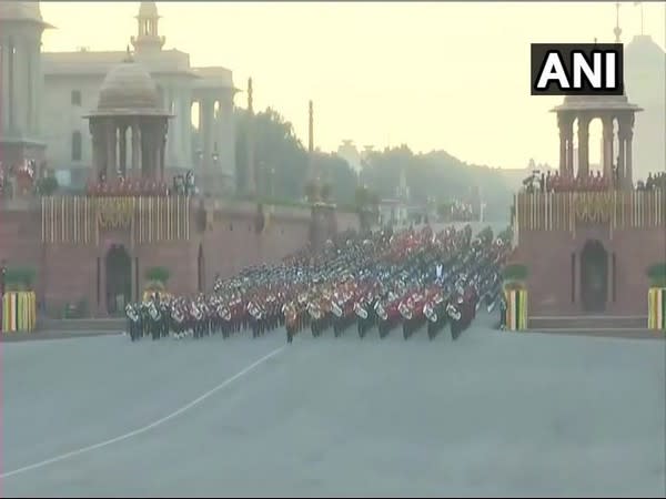 Visual of an earlier Beating the Retreat ceremony [File Photo]