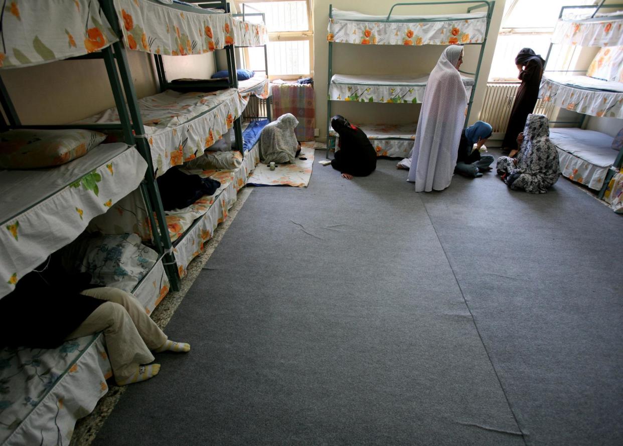 <span>Women in Evin prison in Tehran, Iran. Human rights groups have signed an open letter to raise awareness of repression and violence in the jail.</span><span>Photograph: Morteza Nikoubazl/Reuters</span>