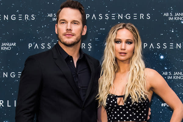 Jennifer Lawrence and Chris Pratt surprised a bunch of film school students and made us wish we were students again