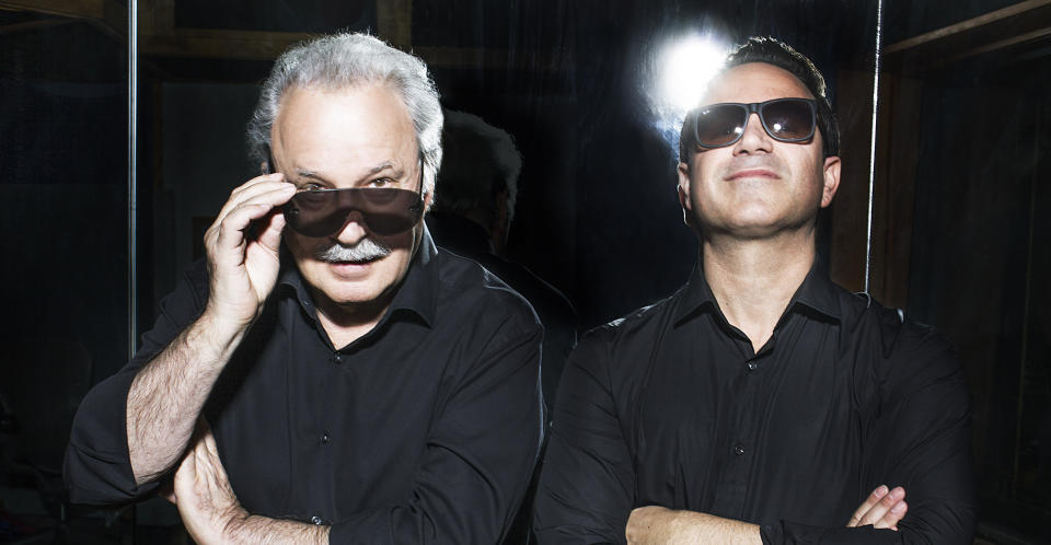 Giorgio Moroder and Raney Shockne (Photo: USA Network)