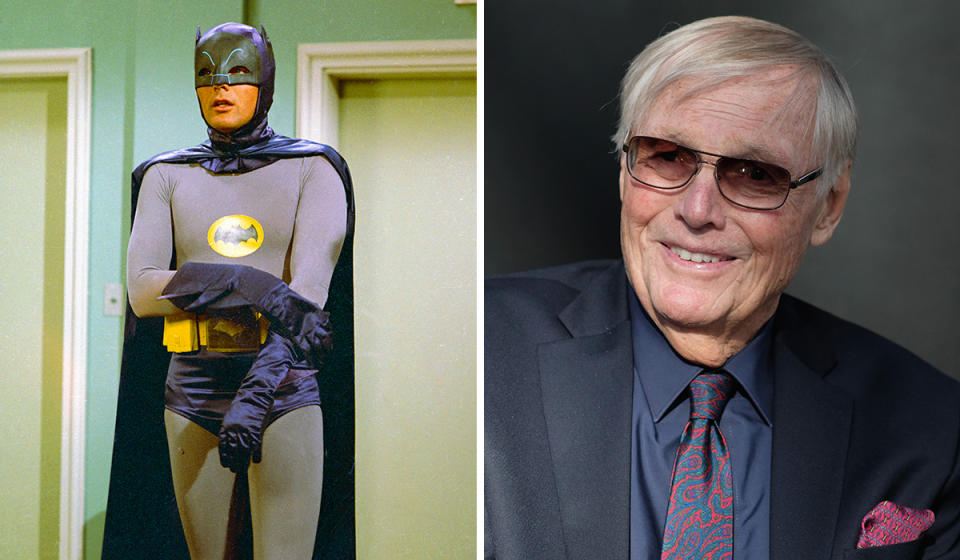 Adam West – Batman TV series and film spin-off (1966-1968)