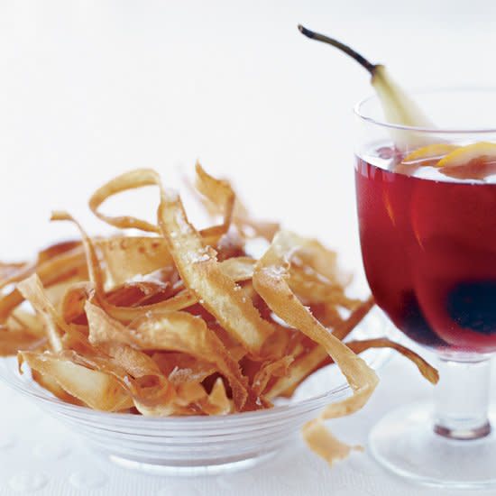 Fried Parsnip Ribbons