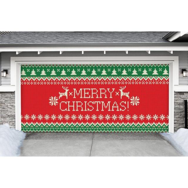 TikTok Is Obsessed With Christmas Garage Door Decor—Here\'s How to ...
