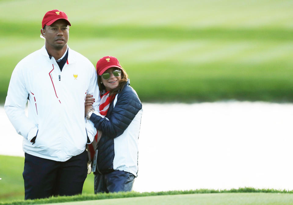 Tiger Woods and Erica Herman