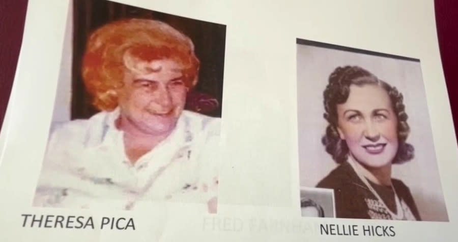 Theresa Pica and Nellie Hicks