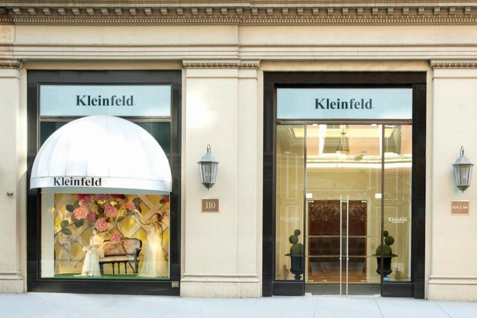 The exerior of Kleinfeld Bridal New York location in 2013.