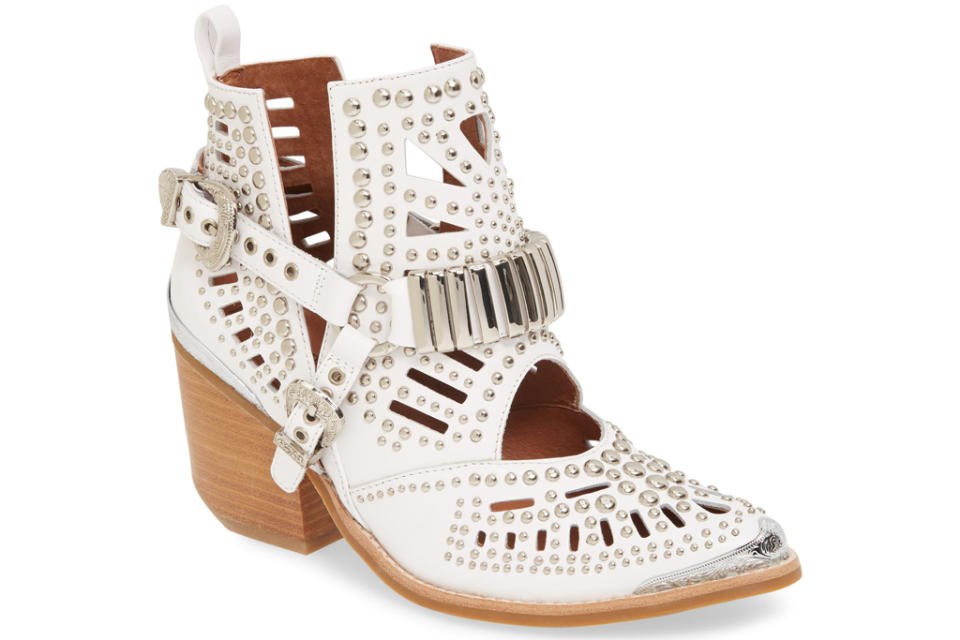 Jeffrey Campbell Wylie Studded Western Bootie