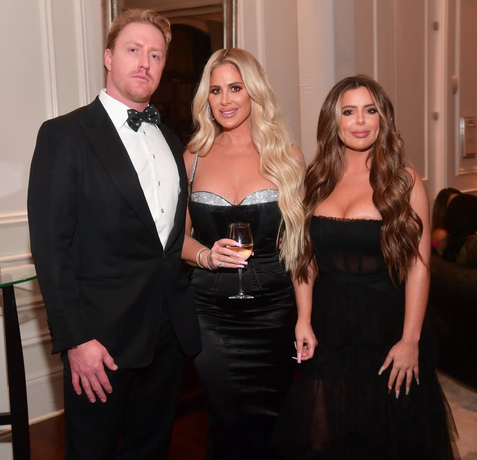 Kroy Biermann, Kim Zolciak and Brielle Biermann