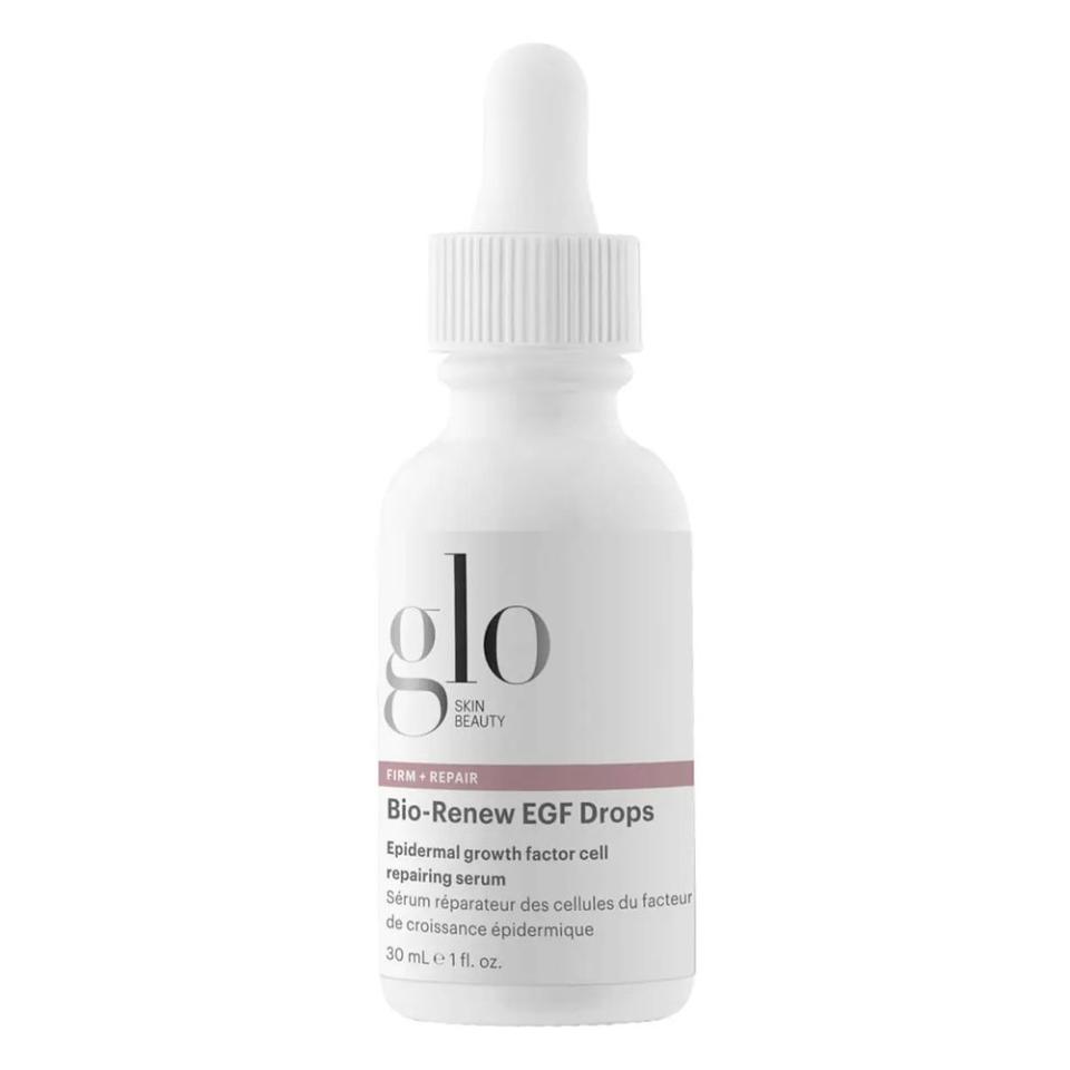 <p><a href="https://go.redirectingat.com?id=74968X1596630&url=https%3A%2F%2Fwww.dermstore.com%2Fglo-skin-beauty-biorenew-egf-drops-1-fl.-oz.%2F12902908.html&sref=https%3A%2F%2Fwww.cosmopolitan.com%2Fstyle-beauty%2Fbeauty%2Fg44799145%2Fbest-growth-factor-serums%2F" rel="nofollow noopener" target="_blank" data-ylk="slk:Shop Now;elm:context_link;itc:0;sec:content-canvas" class="link ">Shop Now</a></p><p>BioRenew EGF Drops</p><p>dermstore.com</p><p>$125.00</p>