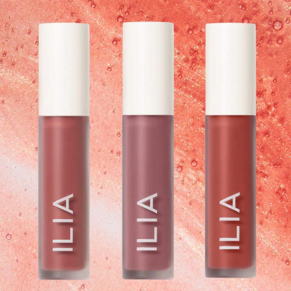 If you want a bit more pigment from your lip oil, try Ilia's natural and hydrating Balmy Gloss tinted lip oil, which I myself very much enjoy. Available in six flattering shades (I have 