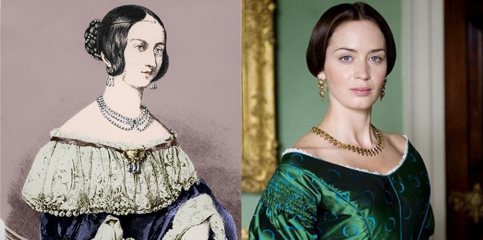 Emily Blunt as Queen Victoria in The Young Victoria