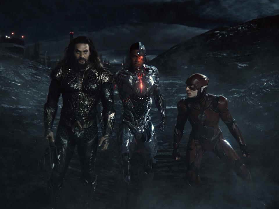 aquaman cyborg the flash zack snyder justice league