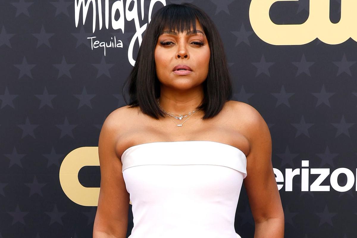 Taraji P. Henson's Glam 2024 Critics' Choice Awards Gown Features the