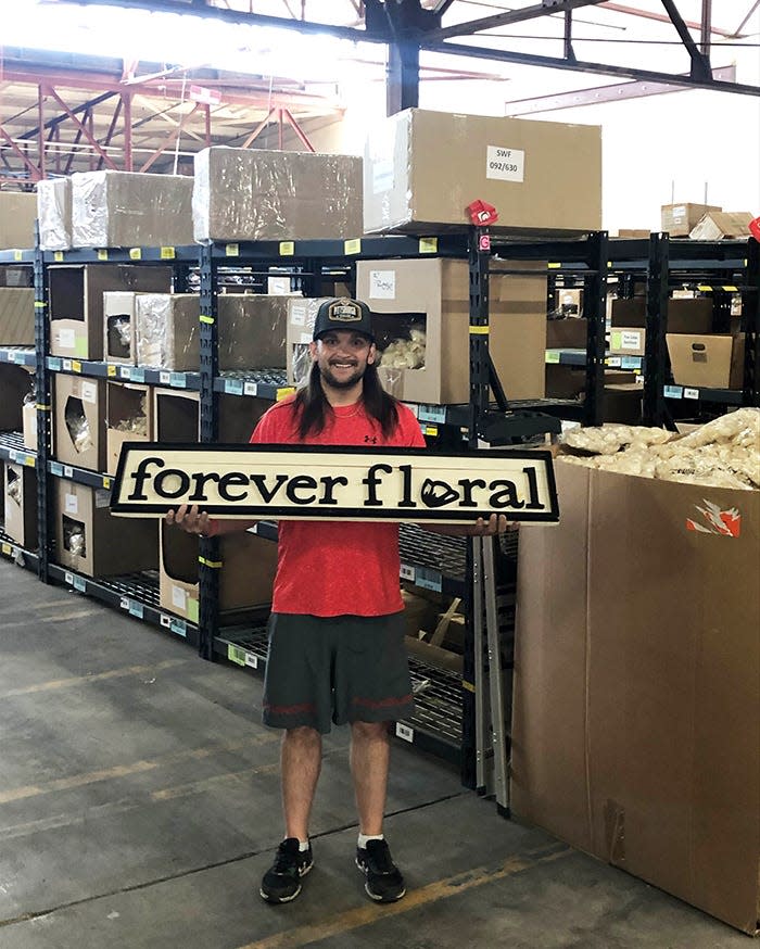 Dominick Gula now works for Forever Floral.