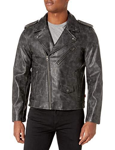 Faux Leather Motorcycle Jacket