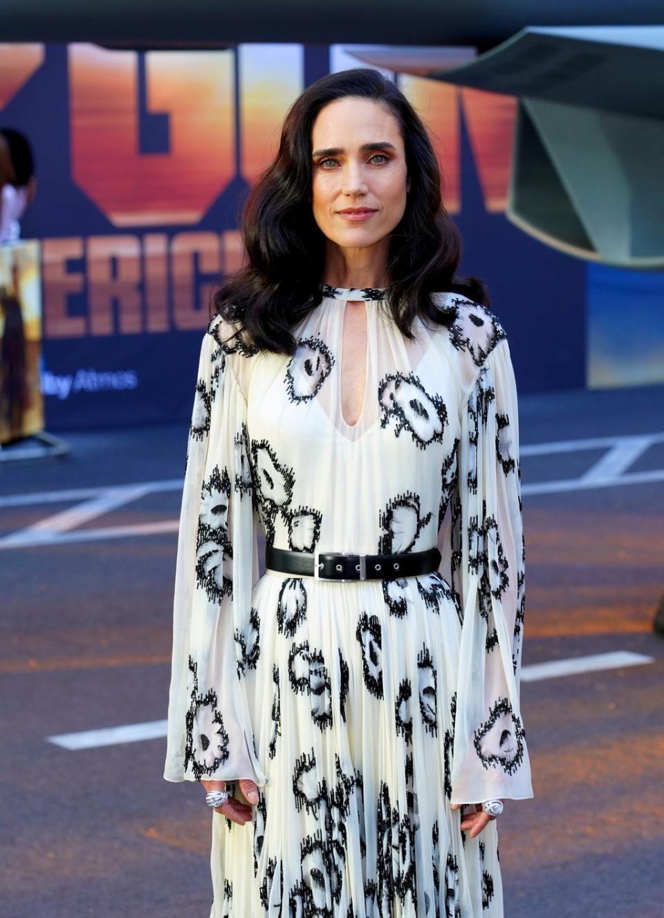 Jennifer Connelly at the Odeon Leicester Square, central London (Ian West/PA) (PA Wire)