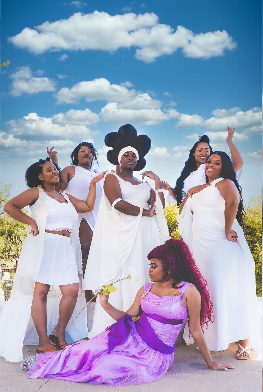 2) Hercules Group Costume