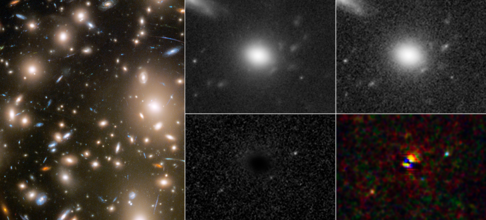 Supernova 11 billion years ago  (Hubble Frontier Fields)