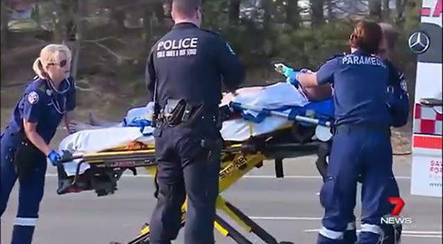 Daniel Booth, 44, suffered serious injuries, allegedly after police tackled him to the ground. Photo: 7 News