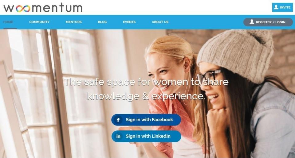 woomentum home page