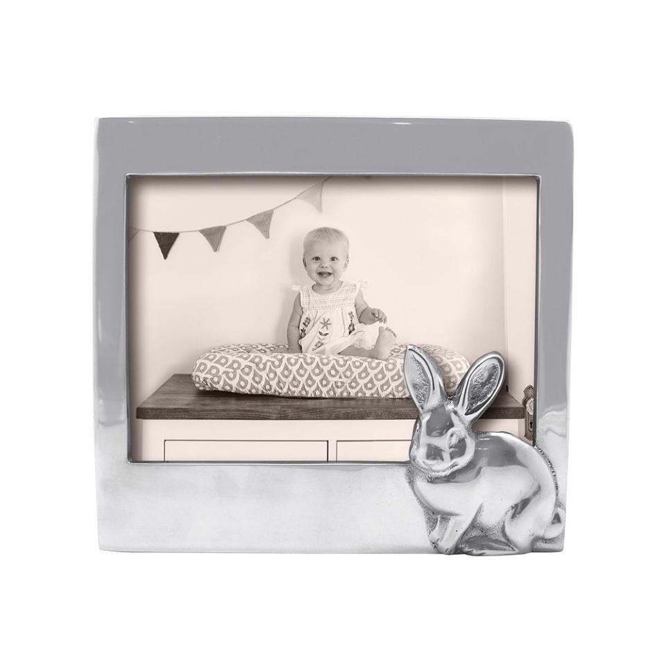 <p><a href="https://go.redirectingat.com?id=74968X1596630&url=https%3A%2F%2Fwww.potterybarn.com%2Fproducts%2Fbunny-metal-frame-mp%2F&sref=https%3A%2F%2Fwww.elle.com%2Ffashion%2Fshopping%2Fg60048756%2Fbest-gifts-for-new-moms%2F" rel="nofollow noopener" target="_blank" data-ylk="slk:Shop Now;elm:context_link;itc:0;sec:content-canvas" class="link ">Shop Now</a></p><p>Bunny Metal Picture Frame </p><p>potterybarn.com</p><p>$79.00</p>