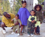 <p>Kim Kardashian honored Kanye West amid their divorce, <span>sharing a photo</span> of the rapper with their four children. She also included photos of her late father Robert Kardashian, her brother Rob, Caitlyn Jenner, Scott Disick, Tristan Thompson and Travis Scott.</p>