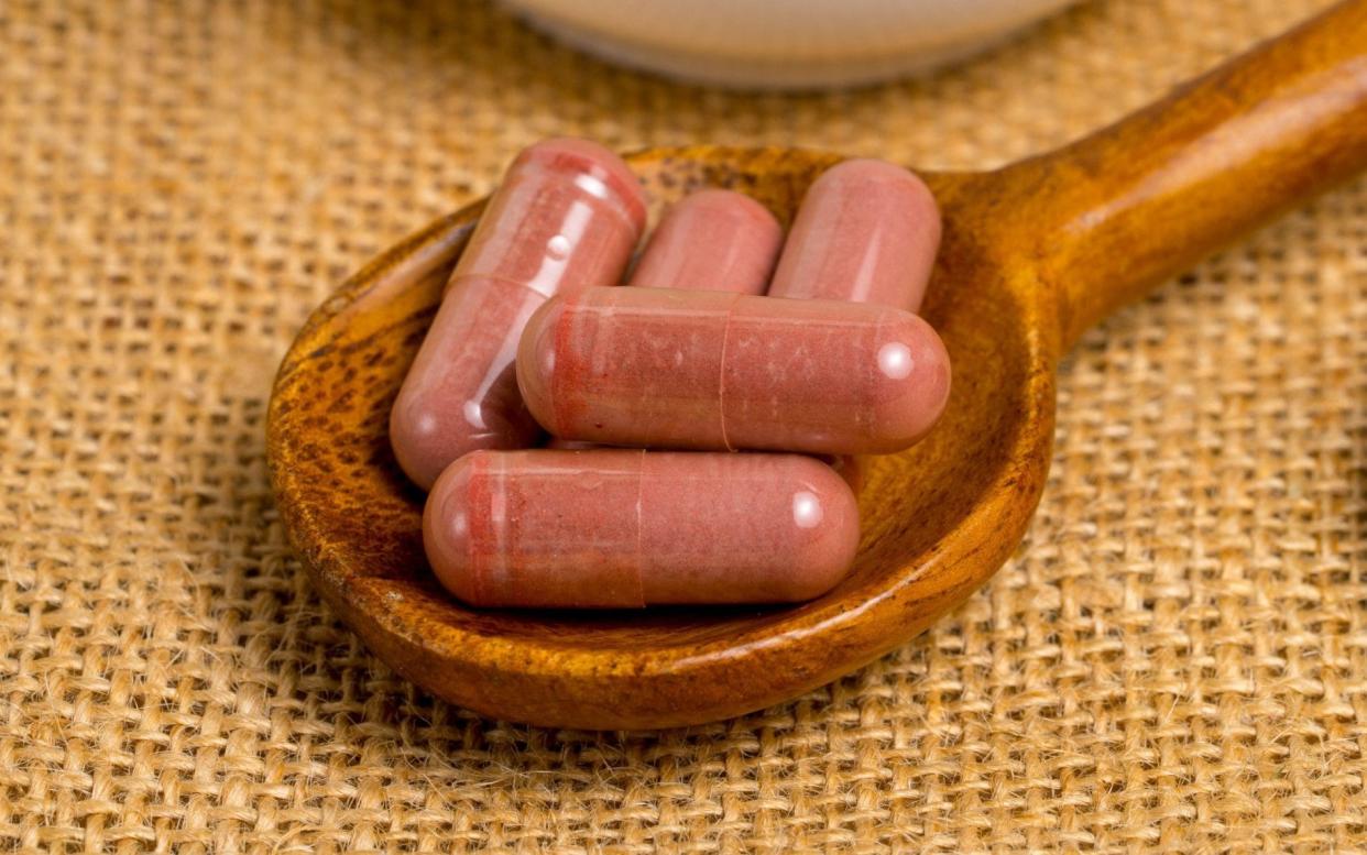 Red yeast rice capsules