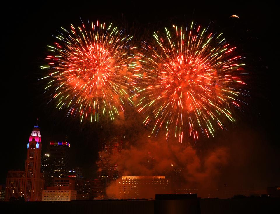 Red, White and BOOM! fireworks can be seen all around downtown Columbus. The show is set for 10 p.m. on July 3 this year.